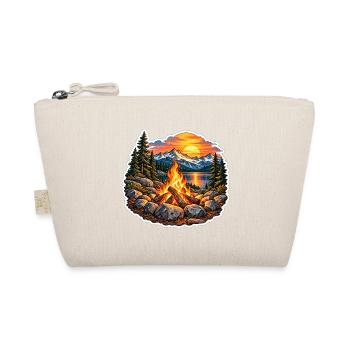 Lagerfeuer am Bergsee - Bio-Täschchen - Natur - Vorne