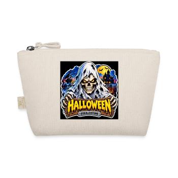 SkullCostume – Halloween Edition: Der Geist - Bio-Täschchen - Natur - Vorne