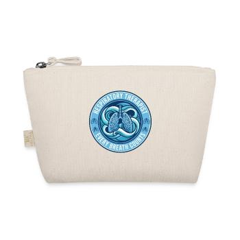 Atemtherapeut Human Lungs Badge Geschenk - Bio-Täschchen - Natur - Vorne