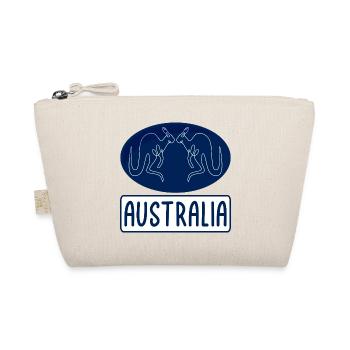 Australia Kangaroo - Bio-Täschchen - Natur - Vorne