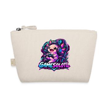  Gamesolotl Axolotl Spieler Cyberpunk - Bio-Täschchen - Natur - Vorne