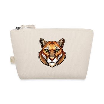 Cougar Head - Bio-Täschchen - Natur - Vorne