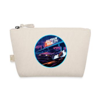 Neon Overdrive Horizon Drift Kleidung - Bio-Täschchen - Natur - Vorne