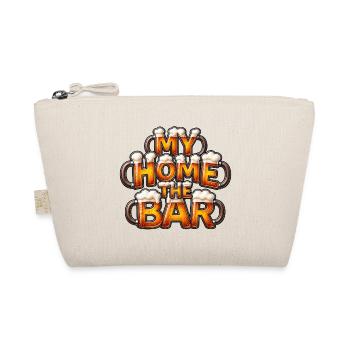 My Home The Bar -  Lustige Bier Bilder - Bio-Täschchen - Natur - Vorne