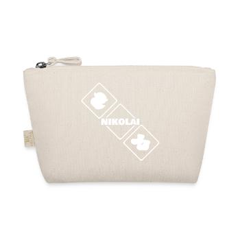 Geschenk für Nikolai - Bio-Täschchen - Natur - Vorne