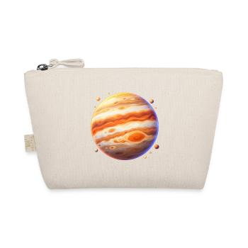 Oranger Jupiter Orbit - Bio-Täschchen - Natur - Vorne