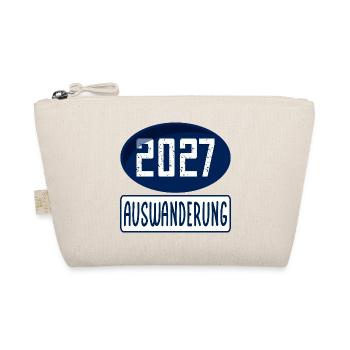 Auswanderung 2027 - Bio-Täschchen - Natur - Vorne