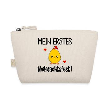 Mein erstes Weihnachtsfest Küken - Bio-Täschchen - Natur - Vorne