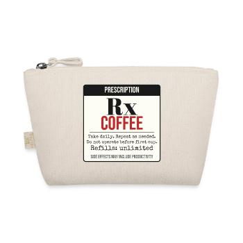 Rezept: Kaffee – Täglich einnehmen - Bio-Täschchen - Natur - Vorne