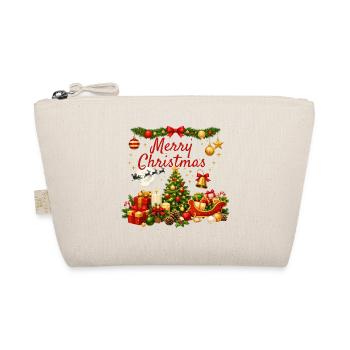 Helles und traditionelles Weihnachten - Bio-Täschchen - Natur - Vorne