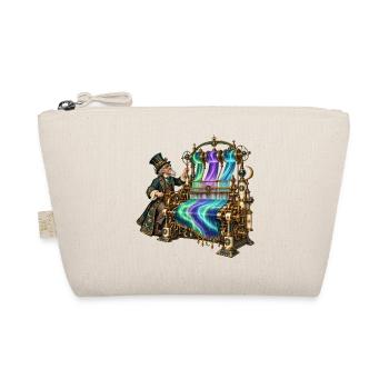 Aurora-Steampunk Webstuhl - Bio-Täschchen - Natur - Vorne