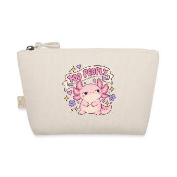 Too Peoply Cute Dragon Sticker - Bio-Täschchen - Natur - Vorne