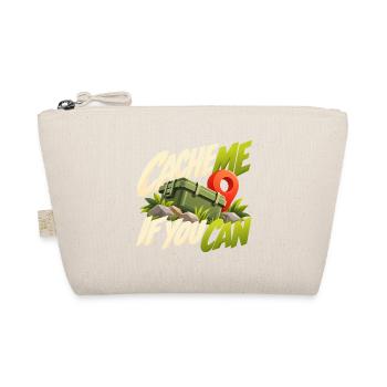 Cache Me If You Can Geocaching Motif - Bio-Täschchen - Natur - Vorne