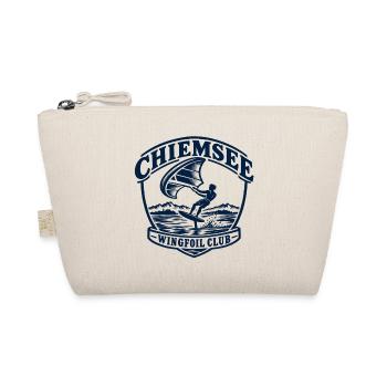 Wingfoil Club Logo Wasserabenteuer - Bio-Täschchen - Natur - Vorne