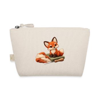 Filzfuchs-Basteltisch - Bio-Täschchen - Natur - Vorne