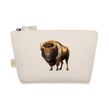 Amerikanischer Bison - Bio-Täschchen - Natur - Vorne