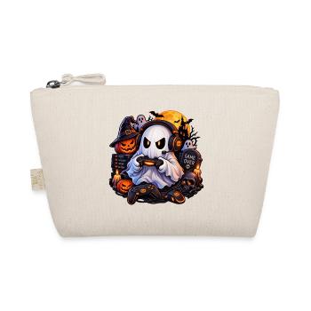 Halloween Gamer Geist: Hol dir den Style jetzt! - Bio-Täschchen - Natur - Vorne