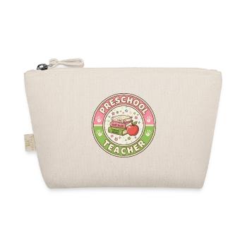 Vintage Vorschullehrer-Geschichtenbücher Apple Patch - Bio-Täschchen - Natur - Vorne