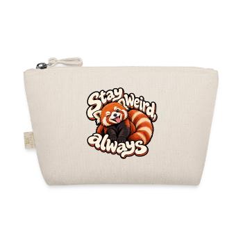 Kleiner Panda - Bio-Täschchen - Natur - Vorne
