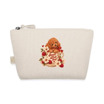 Sweet Fall Days Poodle - Bio-Täschchen - Natur - Vorne