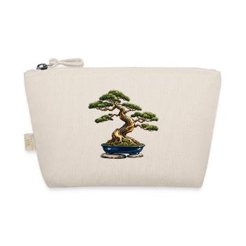 Windgepeitschter Bonsai in einem Indigo-Topf - Bio-Täschchen - Natur - Vorne