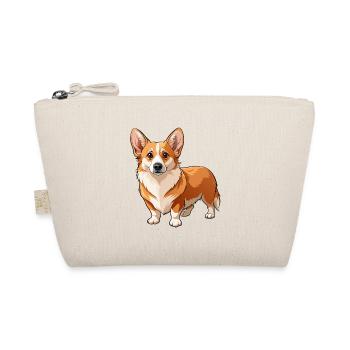 Walisischer Corgi-Hund - Bio-Täschchen - Natur - Vorne