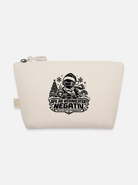 Gamer Weihnachten: AFK? Negativ! Lustiges Geschenk - Bio-Täschchen - Natur