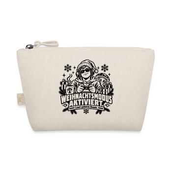 Weihnachtsmodus aktiviert: Lustiges Gamer-Geschenk - Bio-Täschchen - Natur - Vorne
