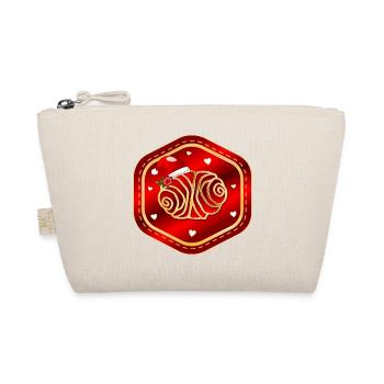 Weihnachten Hamburg Franzbrötchen - Bio-Täschchen - Natur - Vorne