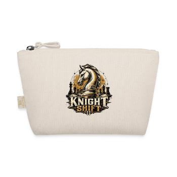 Knight Shift - Chess Knight Vintag Design - Bio-Täschchen - Natur - Vorne