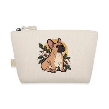 Blüten-Bulldoggen-Mondlichtblüte - Bio-Täschchen - Natur - Vorne