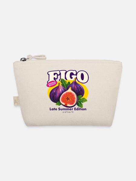 Figo – Fresh Purple Figs Spätsommerausgabe - Bio-Täschchen - Natur
