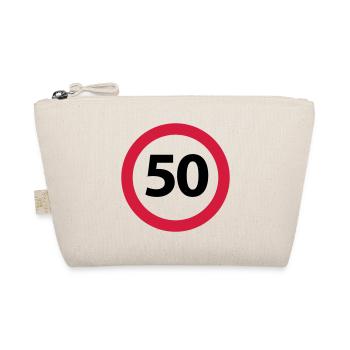 50 Birthday - Organic Pouch - nature - Front