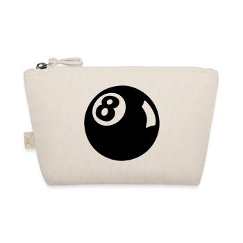 8 Ball - Bio-Täschchen - Natur - Vorne