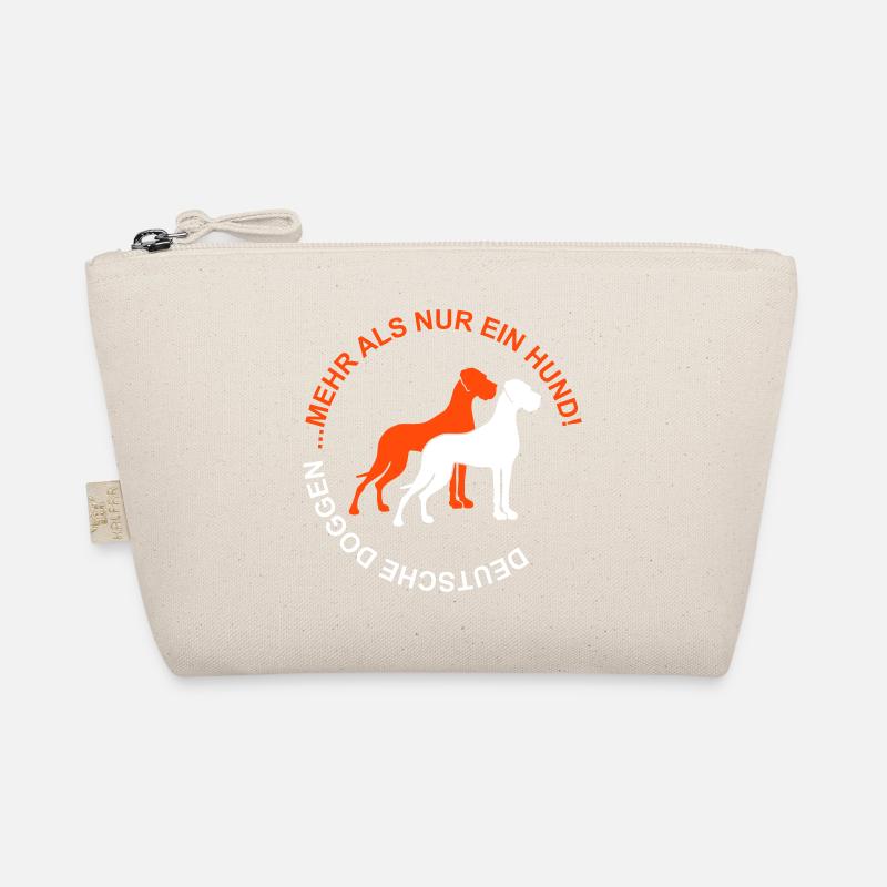 Deutsche Doggen - Mehr als nur ein Hund - Bio-Täschchen - Natur