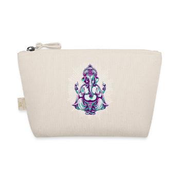 ganesha shiva hinduismus hindu india - Bio-Täschchen - Natur - Vorne