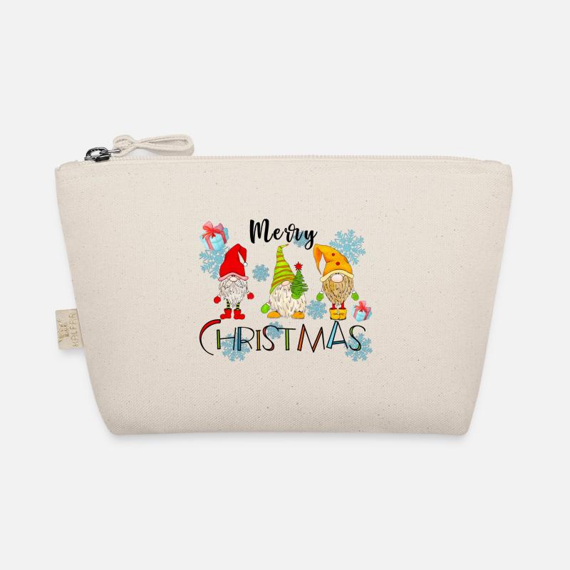 Frohe Weihnachten Süße Gnome Weihnachtsgeschenke Bio-Täschchen