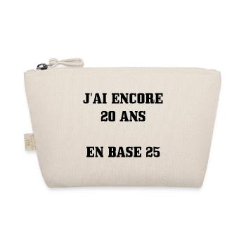 Tee Shirt 50 ans [ 20 ans en base 25 ] - Trousse biologique - nature - Devant