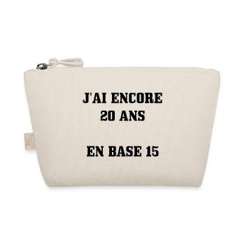 Tee Shirt 30 ans [ 20 ans en base 15 ] - Trousse biologique - nature - Devant