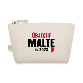 Malte 2023 Maltais Europe Pays Cadeau Humour - Trousse biologique - nature - Devant