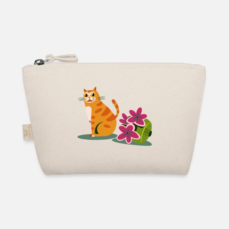 Lustiges Katzen Design Bio-Täschchen