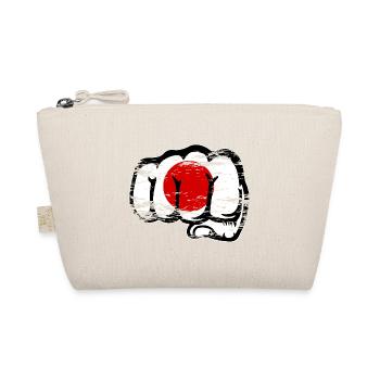 Poing à main de drapeau du Japon utilisé - Trousse biologique - nature - Devant