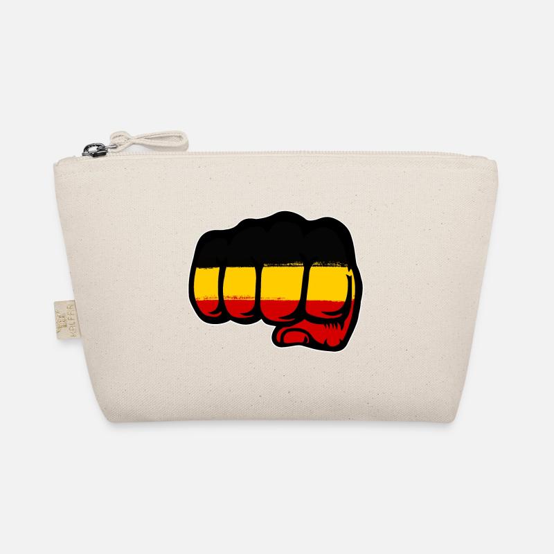 Drapeau de l’Allemagne main poing Trousse biologique