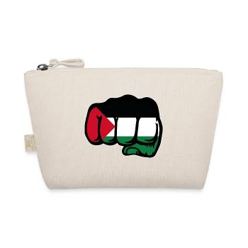 Drapeau de la Palestine poing main - Trousse biologique - nature - Devant