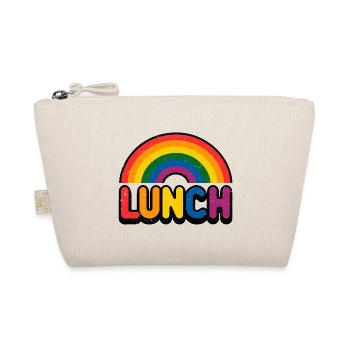 LGBTQ-Regenbogen-Mittagessen - Bunte Pride - Bio-Täschchen - Natur - Vorne