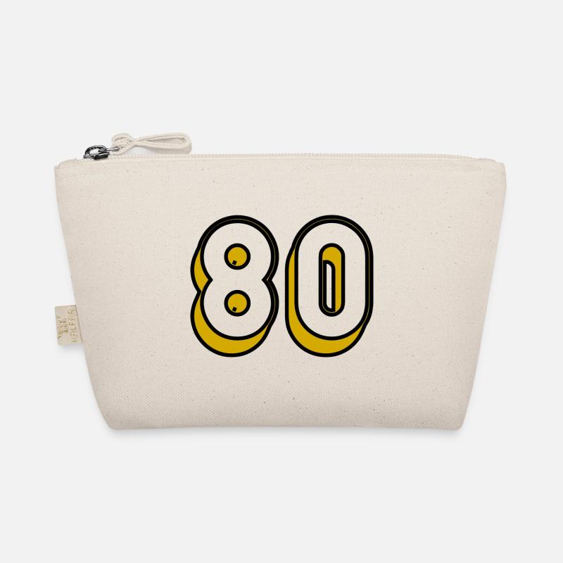 80. 80 YEARS. 80TH ANNIVERSARY. 80 YEARS ANNIVERSARY Organic Pouch