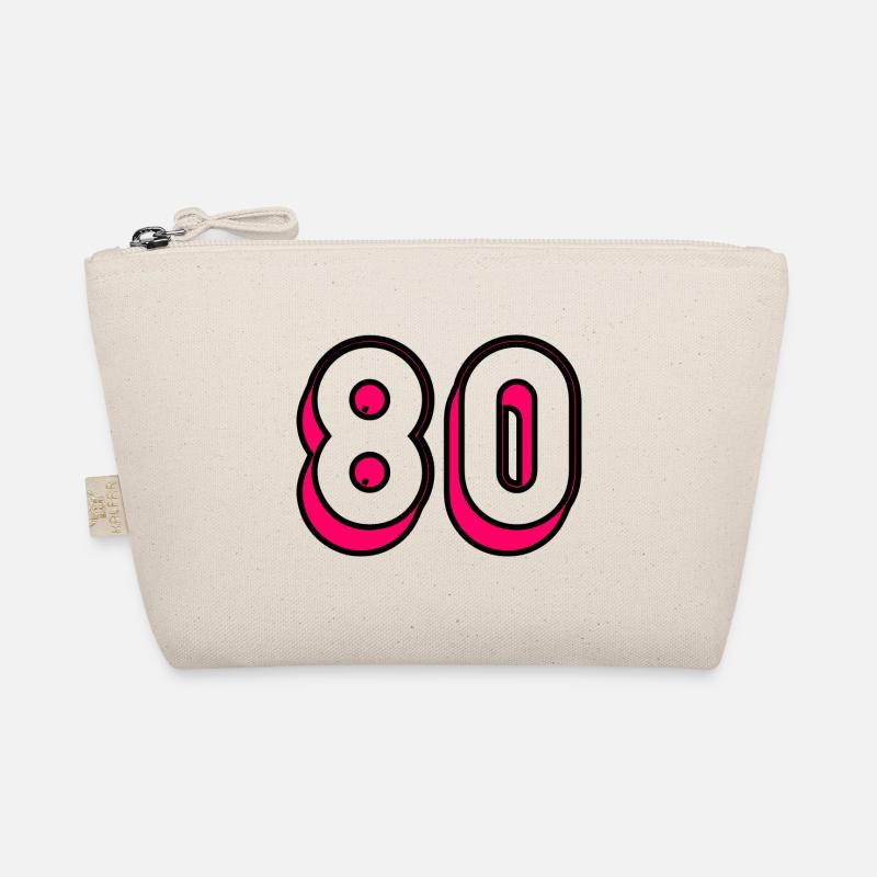 80. 80 YEARS. 80TH ANNIVERSARY. 80 YEARS ANNIVERSARY Organic Pouch