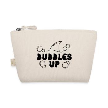 Blubbles Up Hai Liebhaber Wal Orcas Strand Meer Liebe - Bio-Täschchen - Natur - Vorne