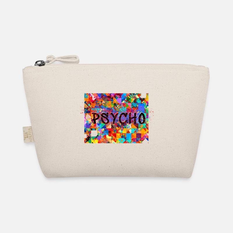 Pattern, Pop Art, Psycho, Psychedelic Organic Pouch