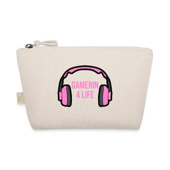 Gaming Gamerin 4 Life Kopfhörer - Bio-Täschchen - Natur - Vorne